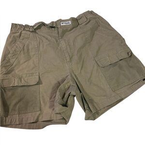 Columbia Men's Tan Cargo Shorts Size Large